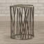 Kruse Iron 15.5"W Drum Side Table