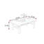Table basse American Retro