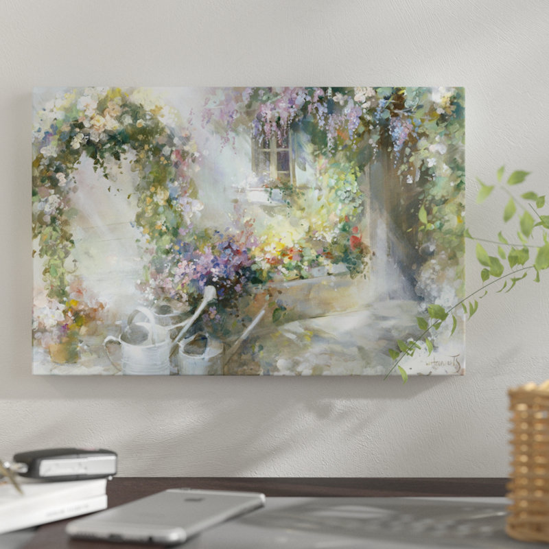 « matinée aube », reproduction sur toile, H 8 po x l 12 po x P 0,75 po, Pas de tapis, Toile tendue