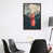 Classic Brown Wood Framed Canvas