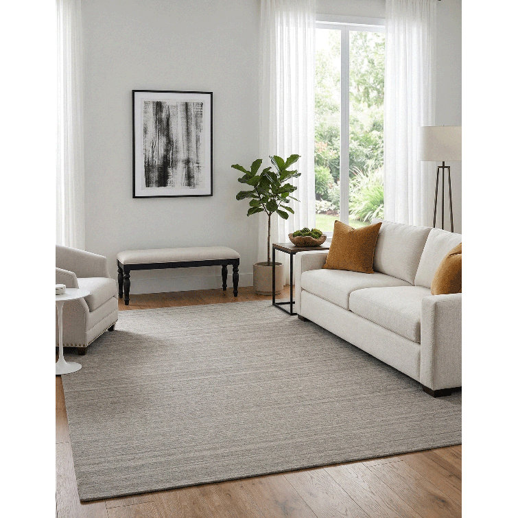 Tapis gris clair Namaskar
