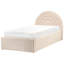 Ottoman Bed Boucle Bojko 90 x 200 cm (EU Single)-1510921539