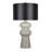 Echo Essence Ceramic Table Lamp - Textured Grey