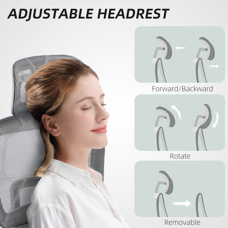 Office Chair, Grey