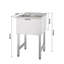Trinity Basics Ecostorage® | Bassin 18 x 16 x 13 | Évier utilitaire | NSF-115941404