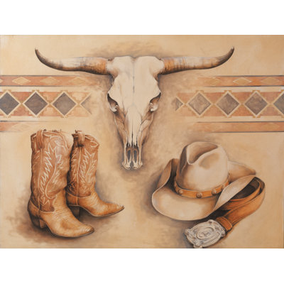«Rodeo Rebels On Canvas» par White Ladder, reproduction