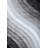 RugGuy Geometric Modern Area Rug - Black & White Wavy Stripe - for Living Room, Dining Room - 5'3" x 7'3" , Shed-Free, Easy to Clean-1646810173-1654629067