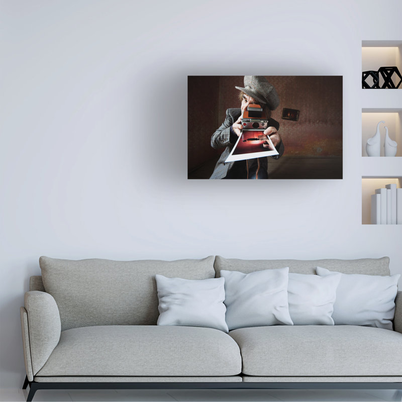 Art sur toile par Mario Grobenski, H 16 po x l 24 po