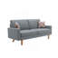 Canapé en lin 70 po Bahamas et 2 chaises avec 2 coussins décoratifs-797433705-797433710