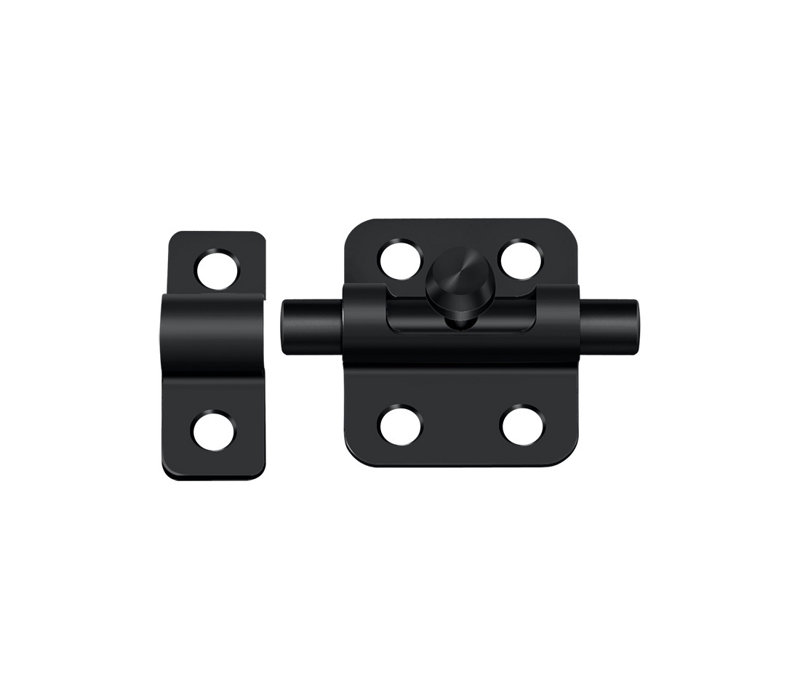 Boulon cylindrique 2 po Deltana 2BBU19, Peint en noir