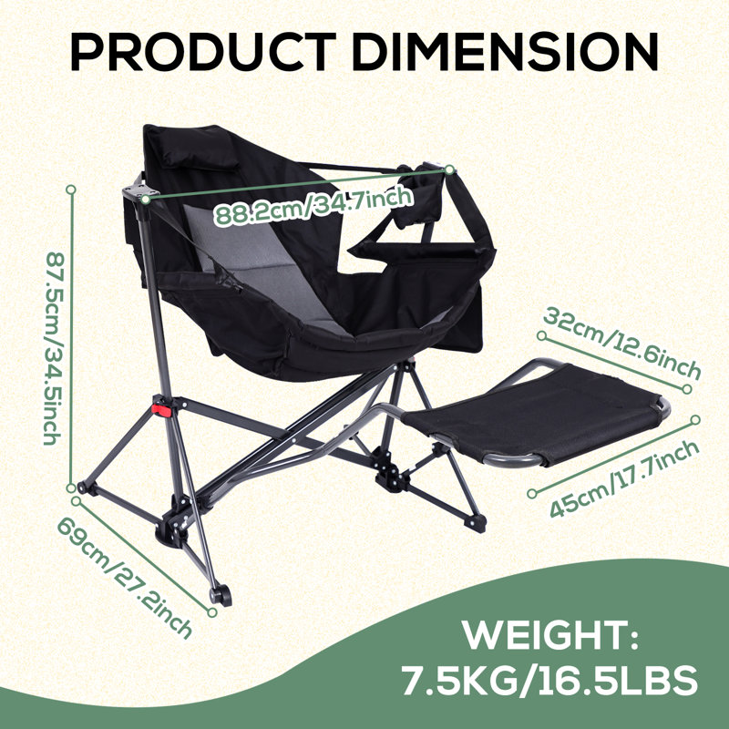 Hamac de camping pour 1 personne avec support Suong
