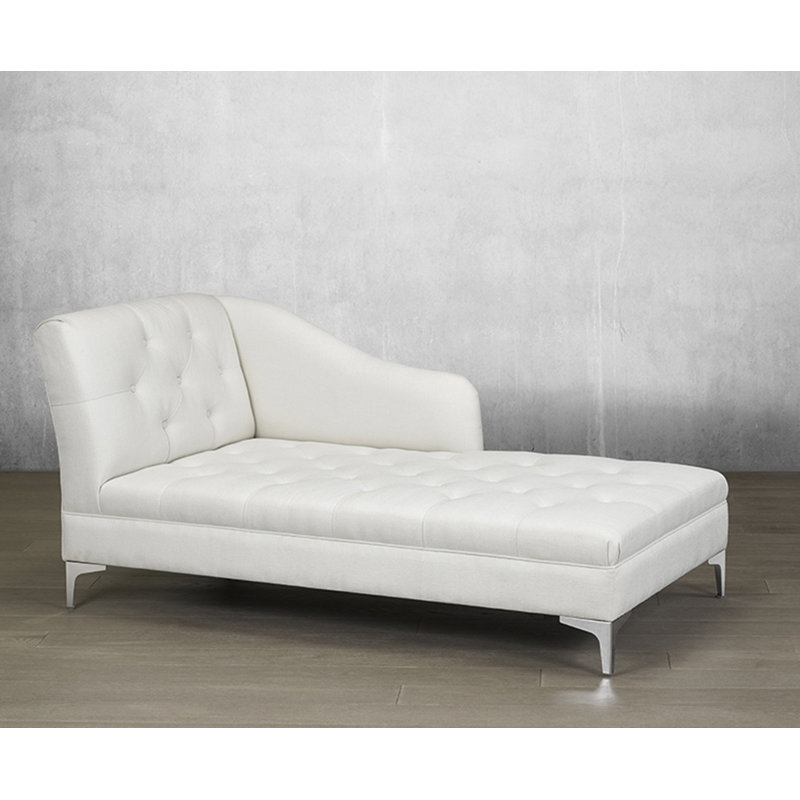 Salon méridienne Lauritzen, Blanc, Orienté à gauche (vu de face)