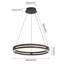 Luminaire suspendu moderne à roulettes Art Light