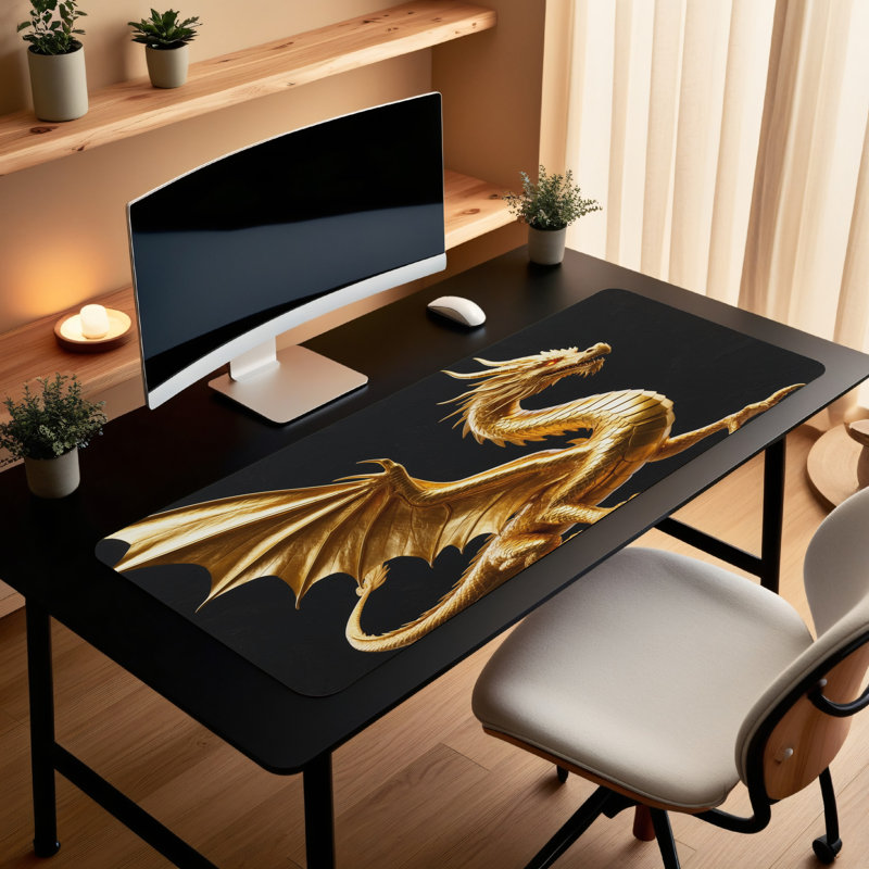 Polyester Desk Pad, 23.6x13.8