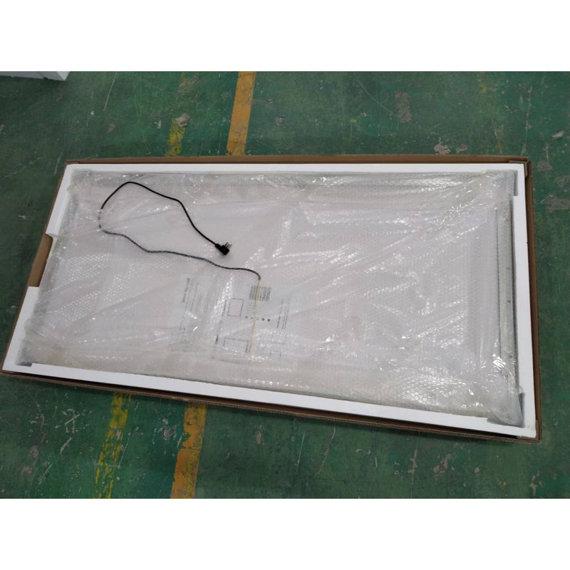 Bathroom LED Mirror Anti- Fog Mirror With Button, 29.5" x 54.7"
