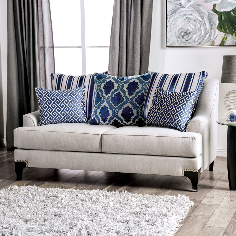 Causeuse Moorton, Gris clair