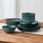 Stoneware Dinnerware Set Piece - Service for 4-697443417