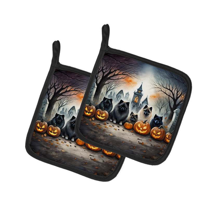 Paire de poignées Keehond Spooky Halloween
