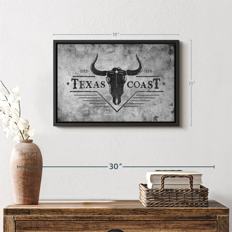 Impression sur toile «Texas Coast»