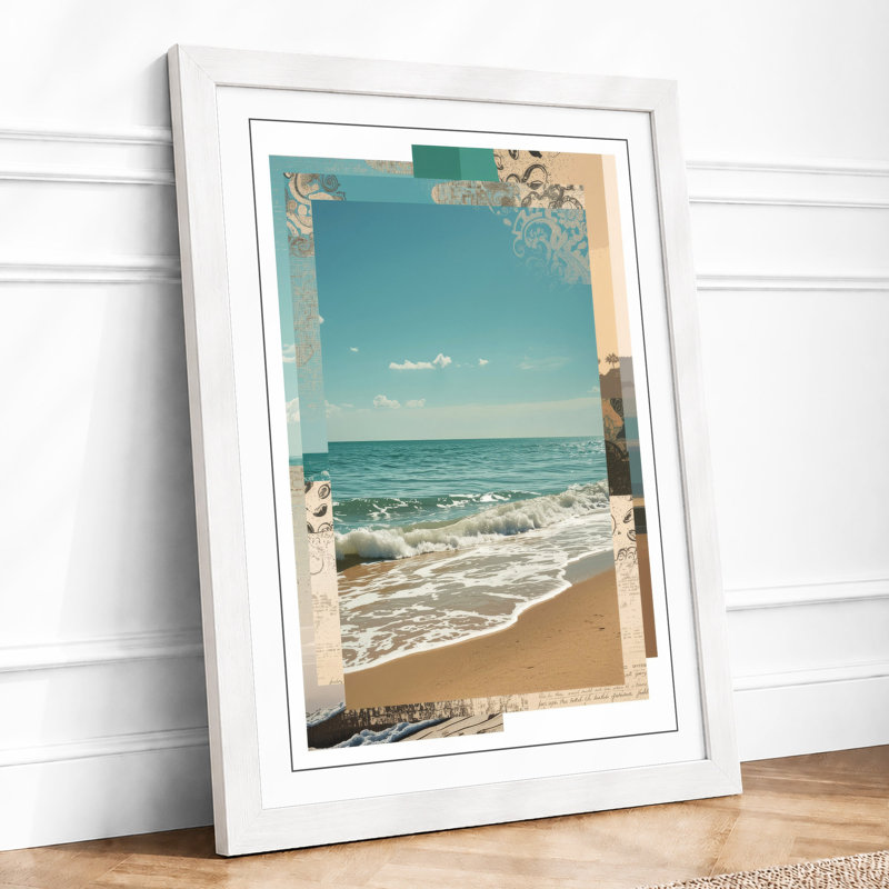 Reverie Coastal - Print, A2 - 59.4 x 42.0 cm, White