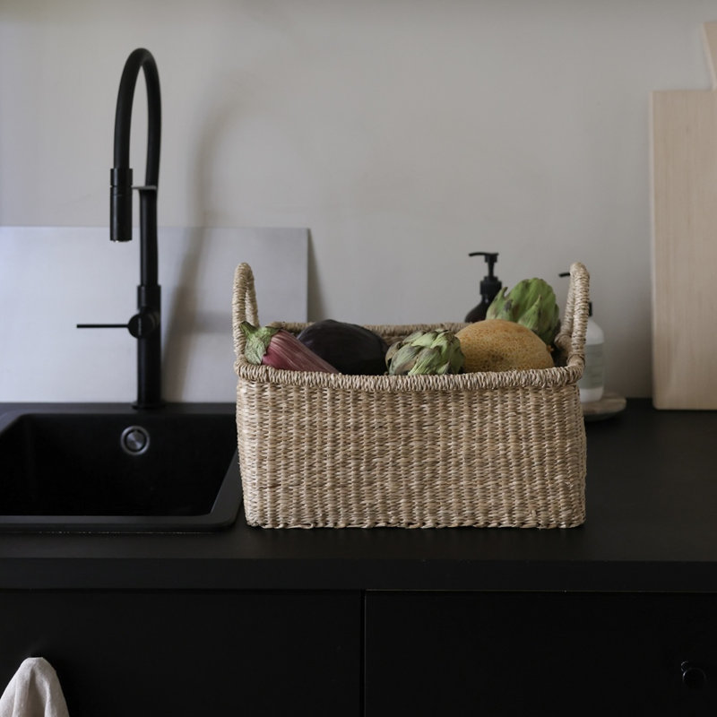 Lima Rectangular Seagrass Baskets Set