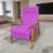 Fuchsia Orchid Magenta Cotton Blend est en rupture de stock