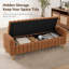 Banc de rangement rembourré 63 po-1687666321-1687666349