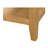 Lily Pond Naomi Wood Storage Console Table with 2 Natural Cane Doors