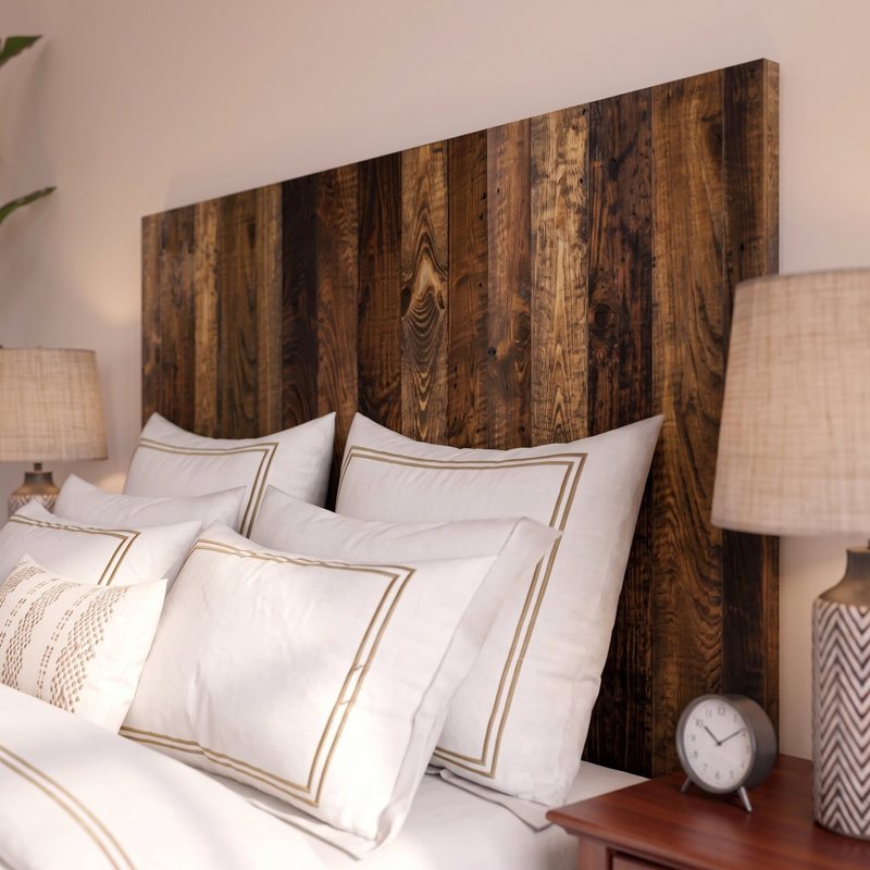 Tête de lit Davel, Grand, Brun foncé