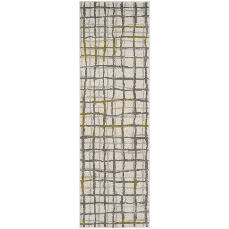 Seto Performance Abstract Rug, Runner 2'3" x 9'