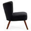 72 cm Wide Velvet Wingback Accent Chair with Button-Tufted Back-591419222
