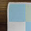 Tapis bleu / brun / blanc Floridalma