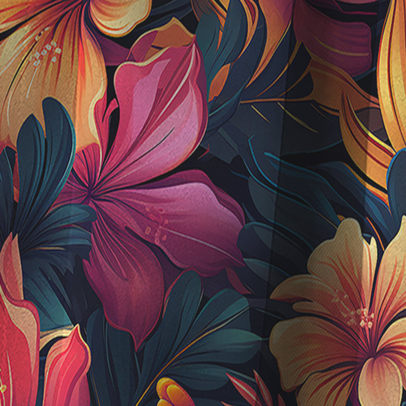 Tropic Sunset - Tropical, L 52 po x L 63 po