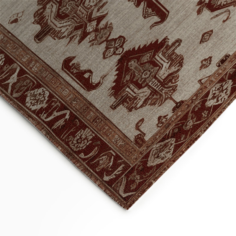 Tapis intérieur et extérieur ArtDeco, Rectangulaire 3 pi x 5 pi