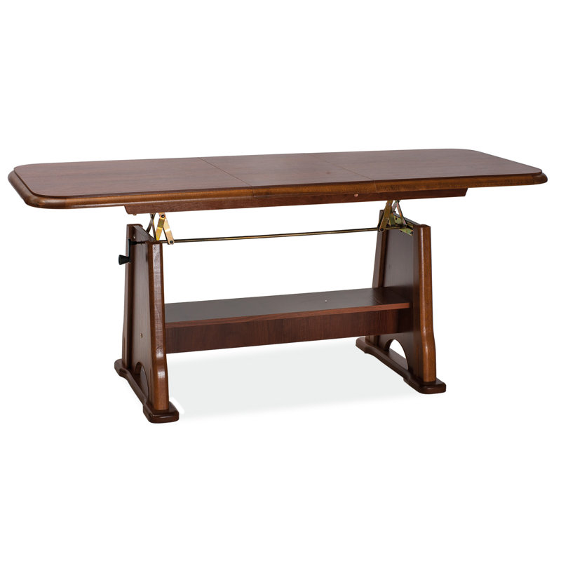 Lift Top Trestle Coffee Table, Venge