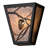 Jahiyah Steel Flush Mounted Sconce