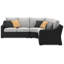 Canapé modulaire d'extérieur 3 pièces Beachcroft