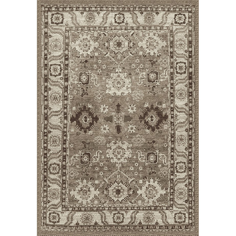 Hamadan Imaya retro oriental performance rug, Rectangle 6 pi 7 po x 9 pi