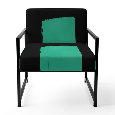 Walt Crossing Paths II - Upholstered Modern Accent Arm Chair