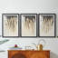 LANDSCAPES Series Lxxxi - impression encadrée sur mesure de qualité supérieure - 3 pièces-1952499934