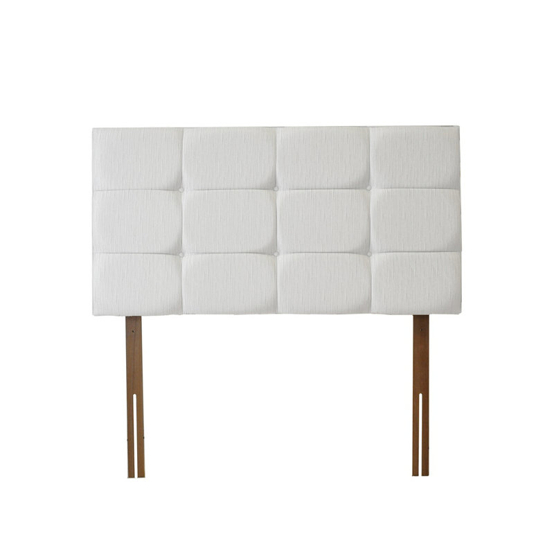 Gagnon Upholstered Headboard, Super King (6'), Ivory