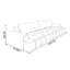 Canapé en tissu de luxe moderne et léger-105325968-105325970