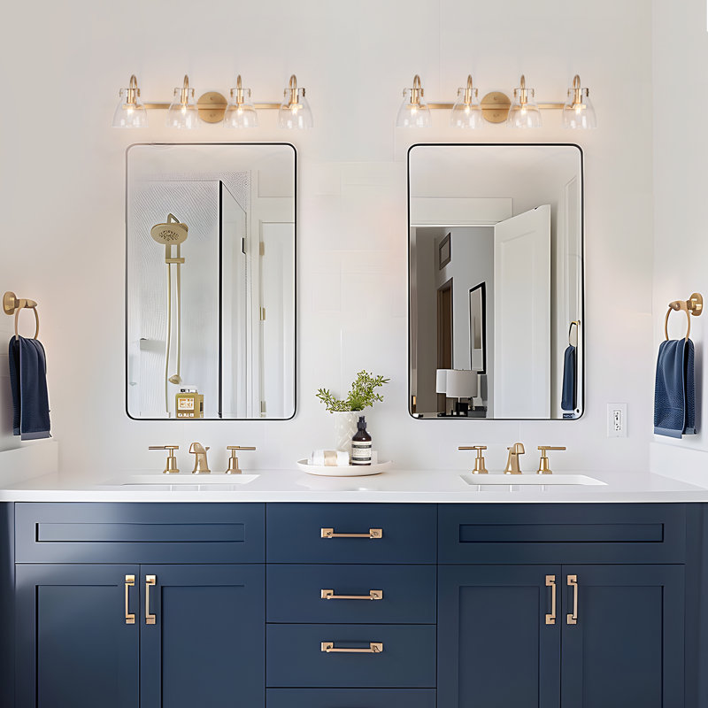Maj 4 - Light Dimmable Modern Gold Vanity Light