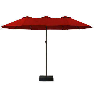 15X9Ft Rectangular Market Umbrella