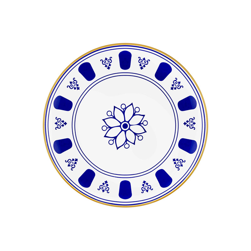 Brayton Side Plate, Dark Blue