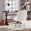 Chaise de bureau pivotante avec roulettes Paynesville-1100861264-1150700075