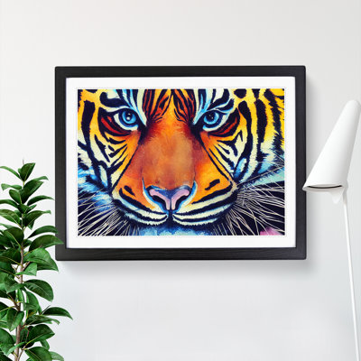 Watercolour Tiger Vol.1 - Framed Print