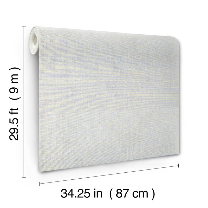 Papier peint raphia, Blanc
