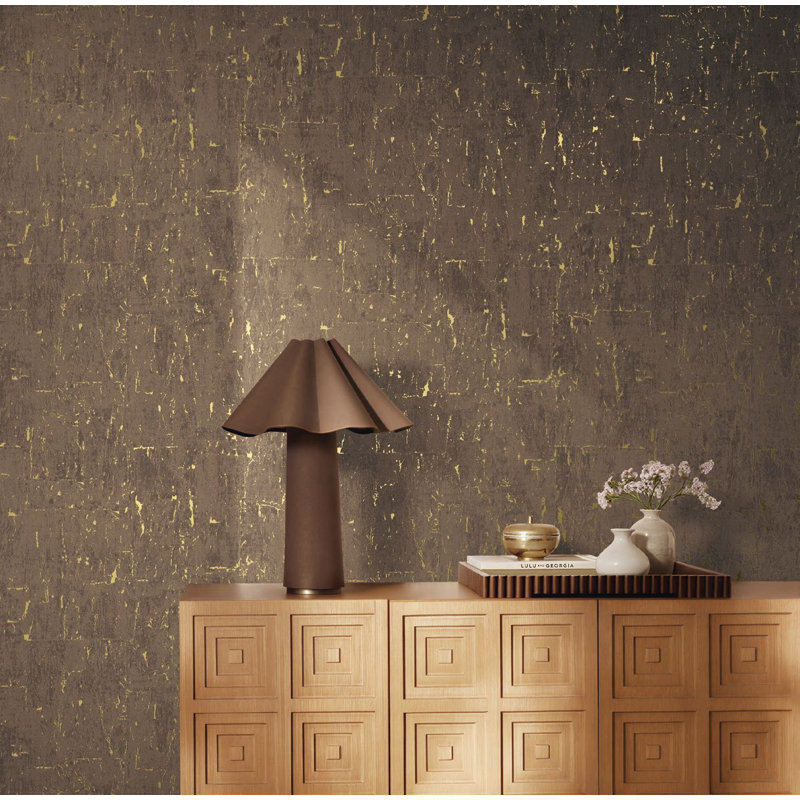 Cork Wood Wallpaper Roll