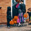 Seau de citrouille d'Halloween 2pc / 3pc / 4pc 1 seau de citrouille en plastique pour enfants Seau de citrouille Seau de citrouille